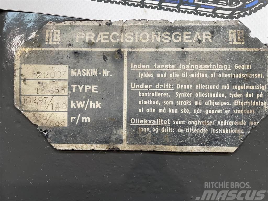 FLS Præcisionsgear Type TE-355 Girkasser