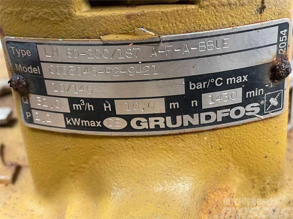Grundfos type LM 80-200/187 A-F-A BBUE pumpe Vannpumper
