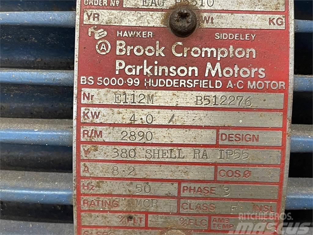  Højtryksvandpumpe Worthington Simpson Ltd Type 40  Vannpumper