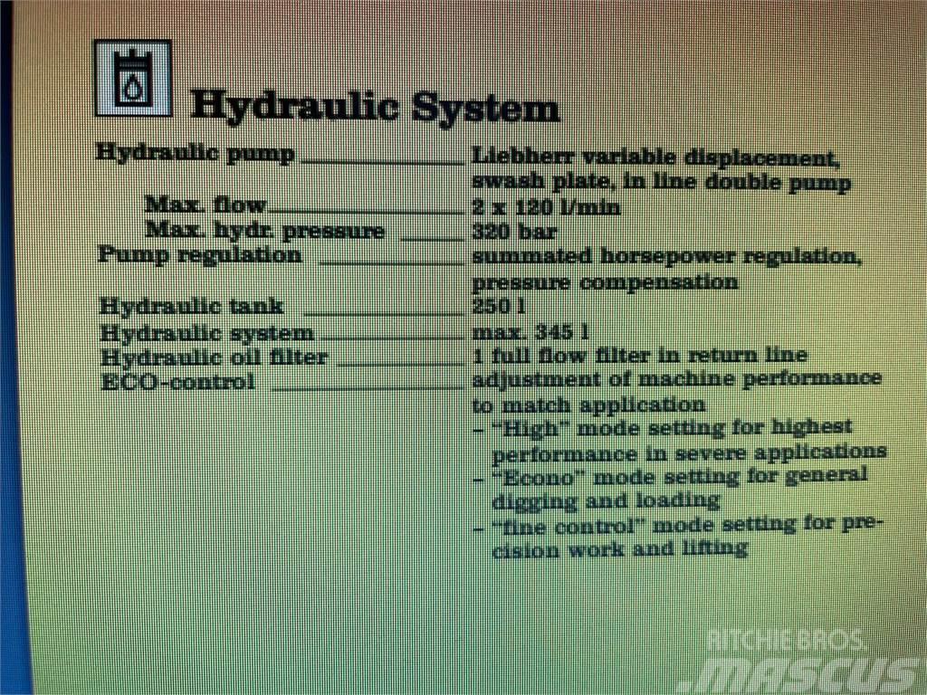  Hydr. pumpe ex. Liebherr R312, Rexroth Hydraulikk