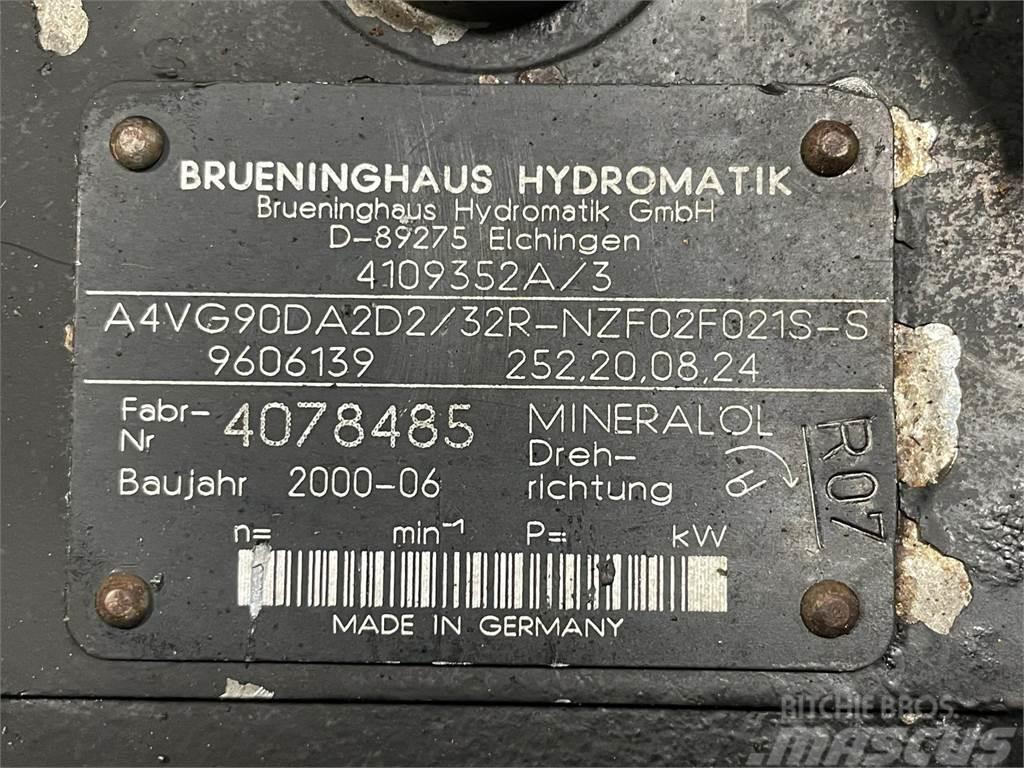  Hydrostat Brueninghaus Hydromatik A4VG90DA2D2/32R- Hydraulikk