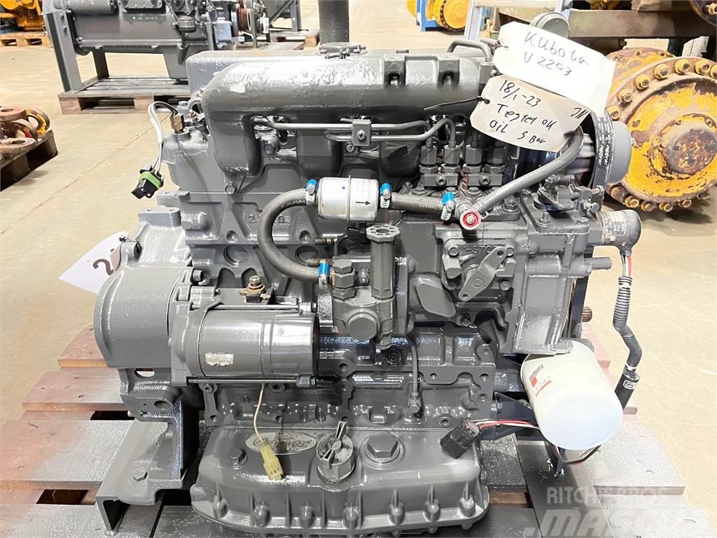 Kubota V2203 motor Motorer