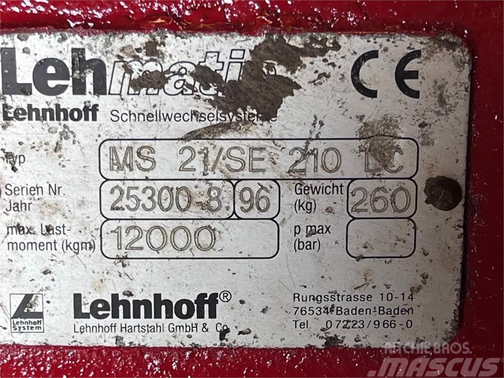 Lehnhoff MS21/SE 210 LC mekanisk hurtigskifte Hurtigkoblinger