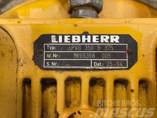 Liebherr gear Type PVG 350 B 375 ex. Liebherr PR732M Andre komponenter