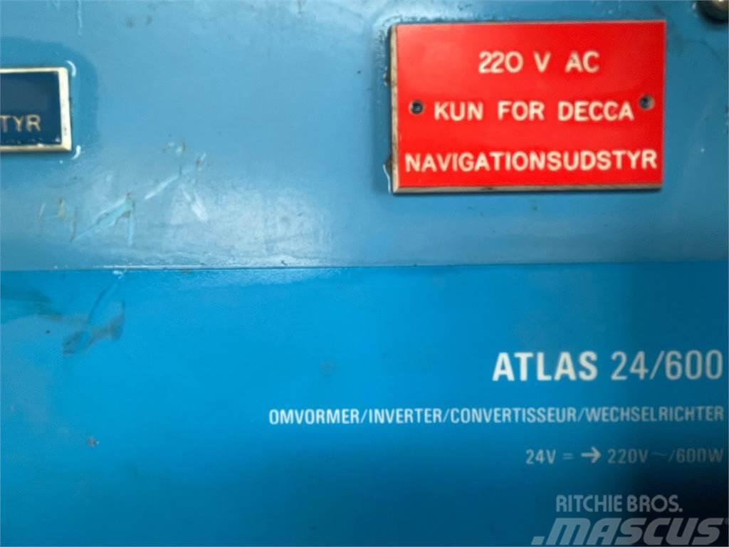  Omformer Victron/Atlas 24/600 Lys - Elektronikk