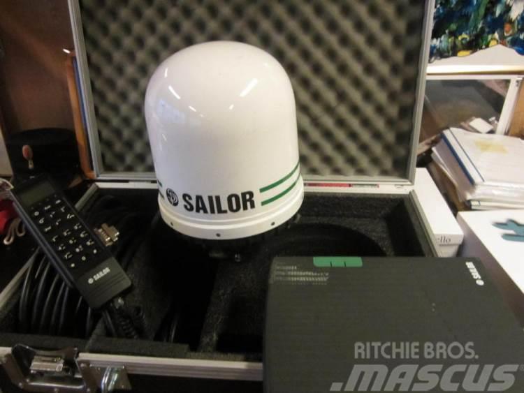  Satellit telefon SAILOR - SP radio Denmark Arbeidsbåter, lektere og pontonger