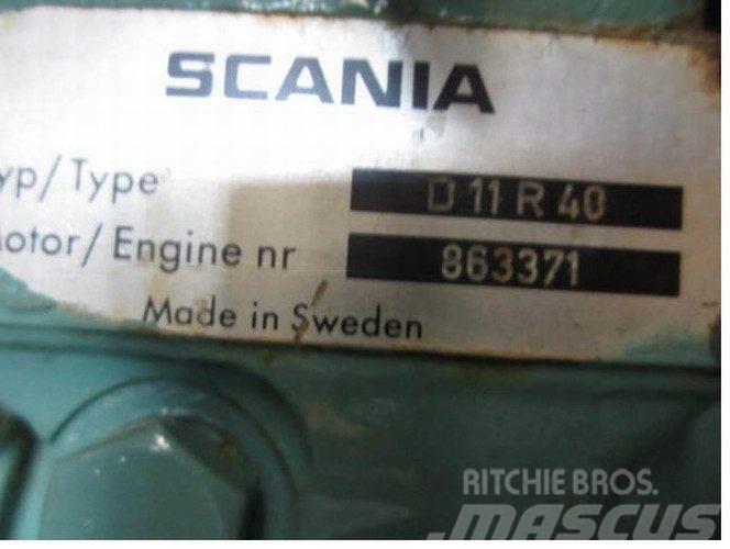 Scania D11 R40 motor, komplet Motorer