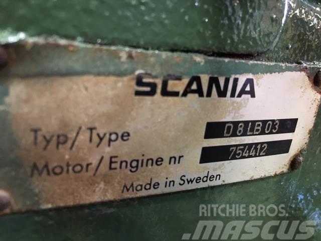 Scania D8LB03 motor Motorer