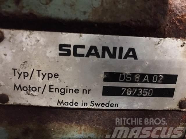 Scania DS8 A 02 motor - kun til reservedele Motorer
