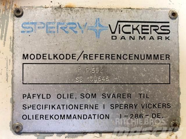  Sperry Vickers Danmark P91592 Powerpack Diesel Generatorer