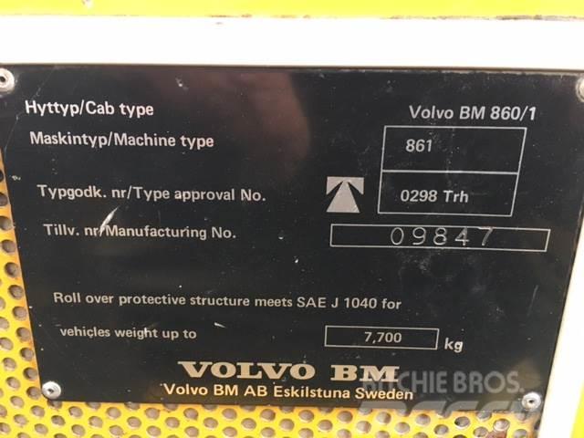 Volvo 861 dumper 6 x 4 til ophug Mini dumpere
