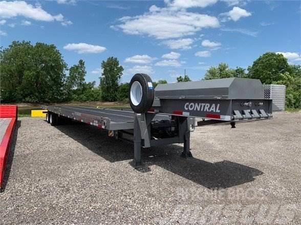  CONTRAL DROP DECK CONTAINER DELIVERY TRAILER, TAND Containerhenger