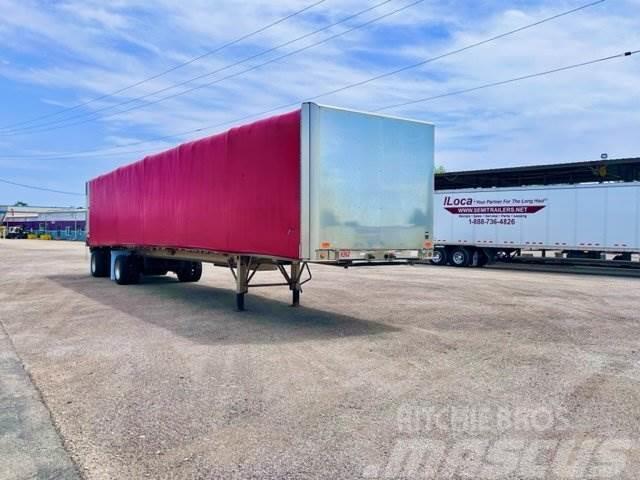 East Mfg Flatbed with Rolling Tarp System Planhengere