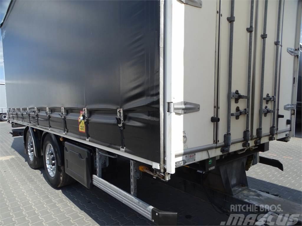 Samro JUMBO TRAILER - 7,3 M / STRONG FLOOR / FRONT DOORS Kapell trailer/semi