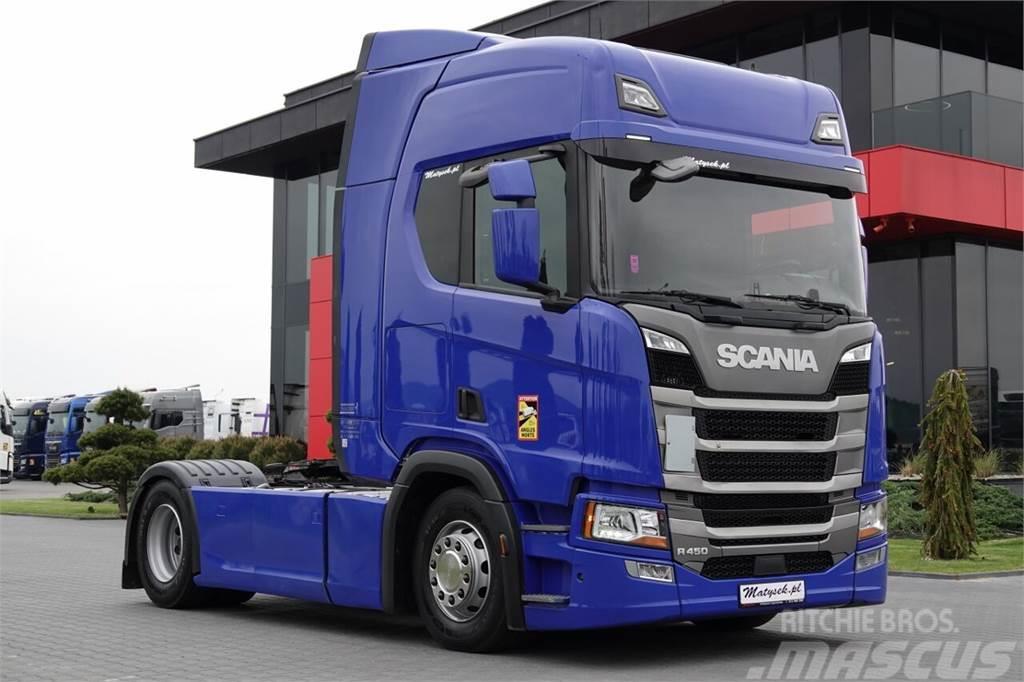 Scania R 450 / RETARDER / NAVI / NOWY MODEL / OPONY 100 % Trekkvogner