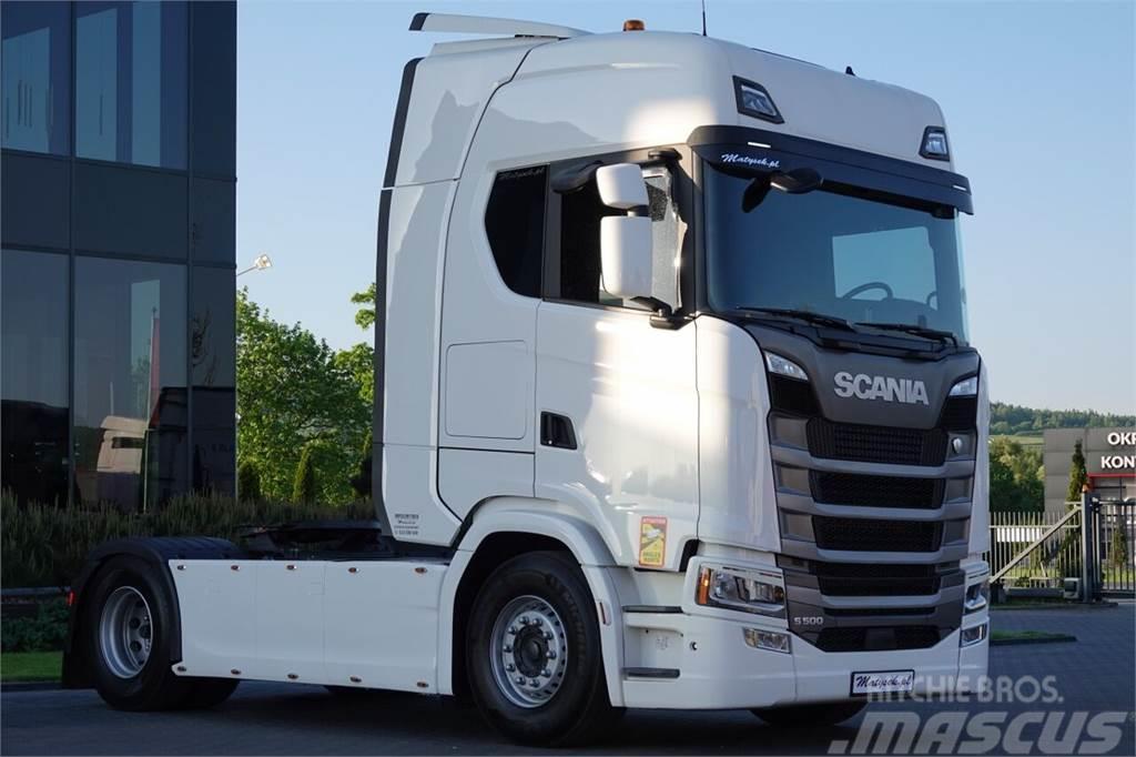 Scania S 500 / RETARDER / KLIMA POSTOJOWA / 2019 ROK Trekkvogner