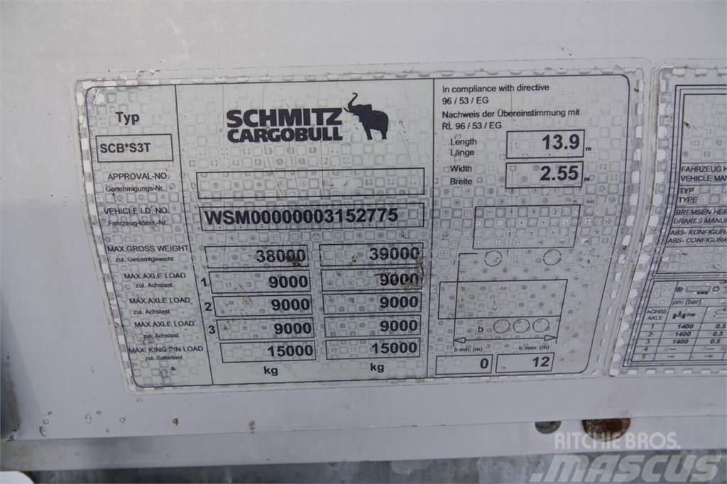 Schmitz Cargobull CURTAINSIDER / STANDARD / 2012 YEAR Gardintrailer