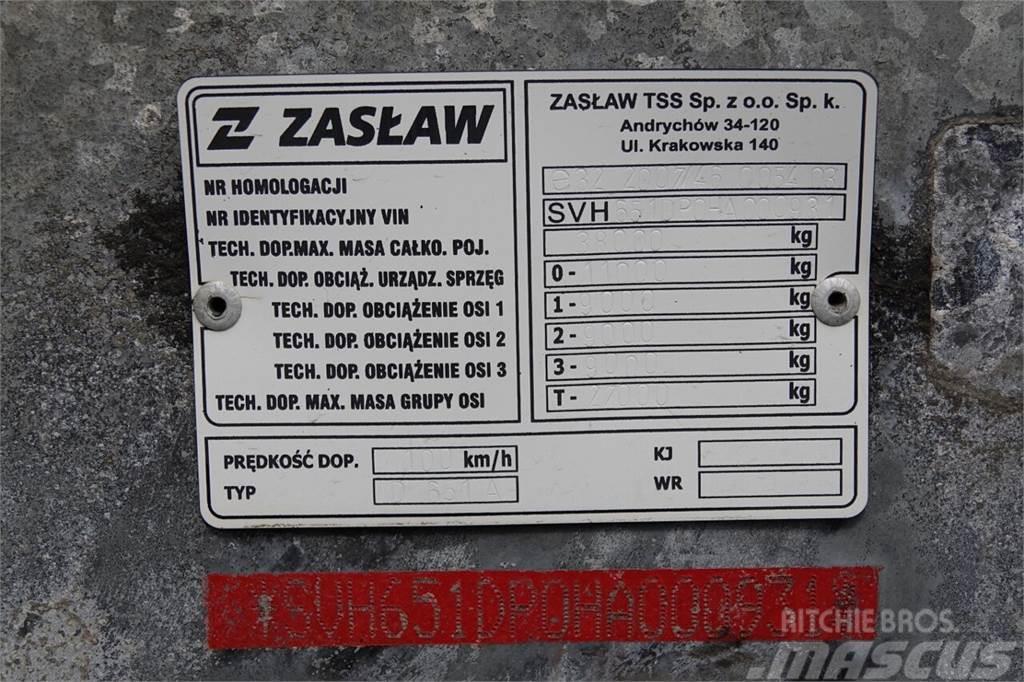 Zaslaw KŁONCOWA / DO LASU / DO DREWNA / DWIE OSIE PODNOSZ Tømmerhengere semi