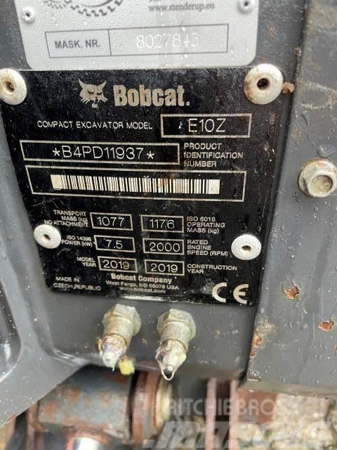 Bobcat E10Z Minigravere <7t