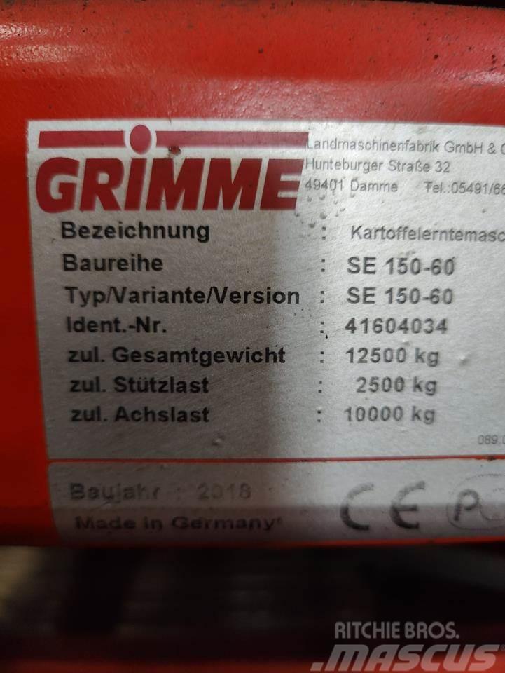 Grimme SE150-60UB-XXL Potetopptakere