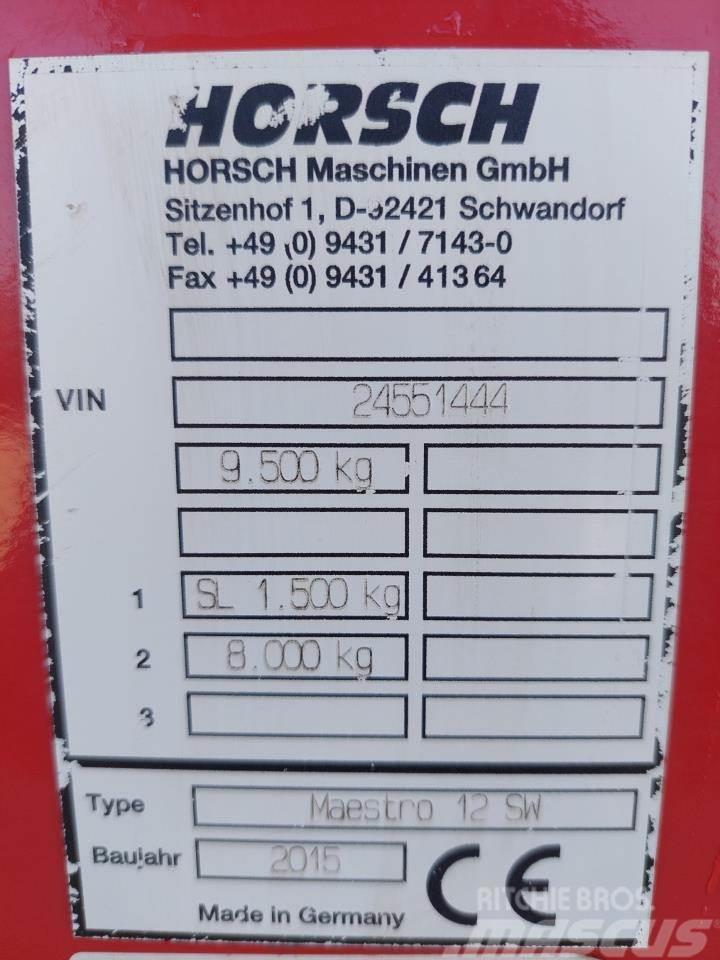 Horsch Maestro 12.75 SW Presisjonssåmaskiner
