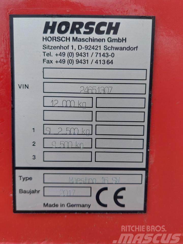 Horsch Maestro 16.75 SW Presisjonssåmaskiner