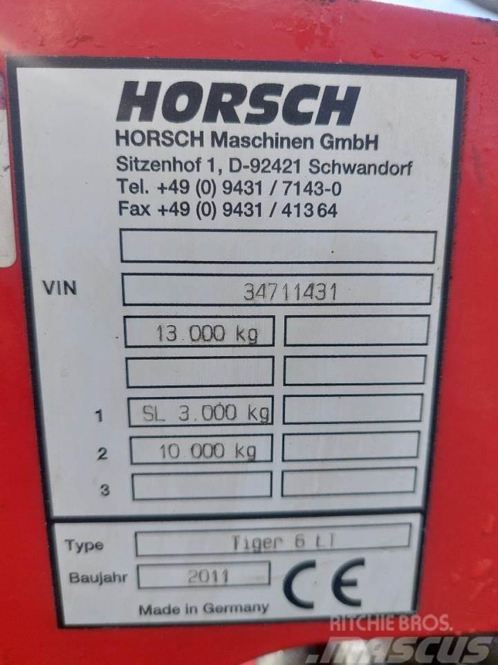 Horsch Tiger 6 LT / Pronto 6 TD Harver