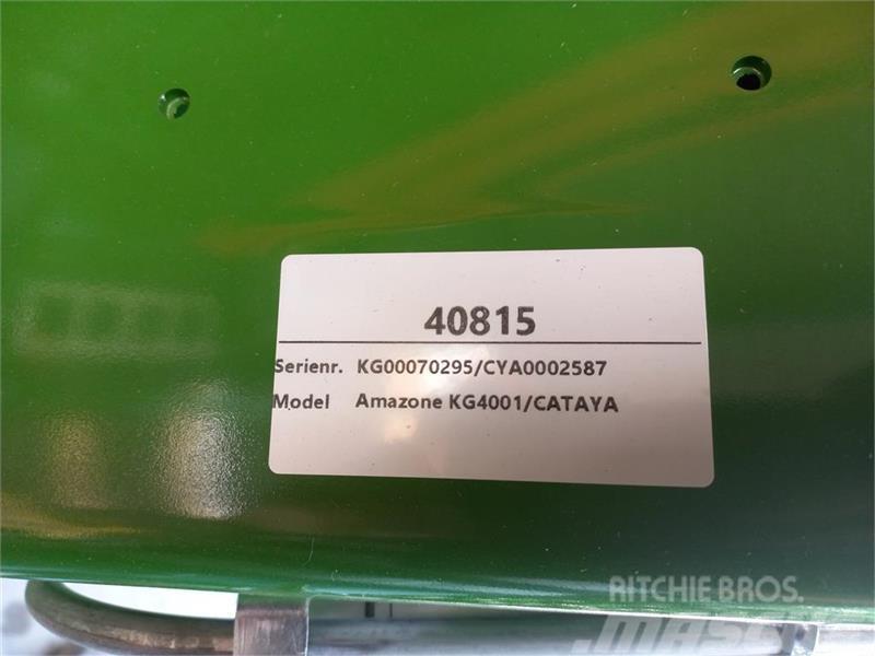 Amazone KG4001Super/Cataya4000Super M. Matrix-valse Kombinerte såmaskiner
