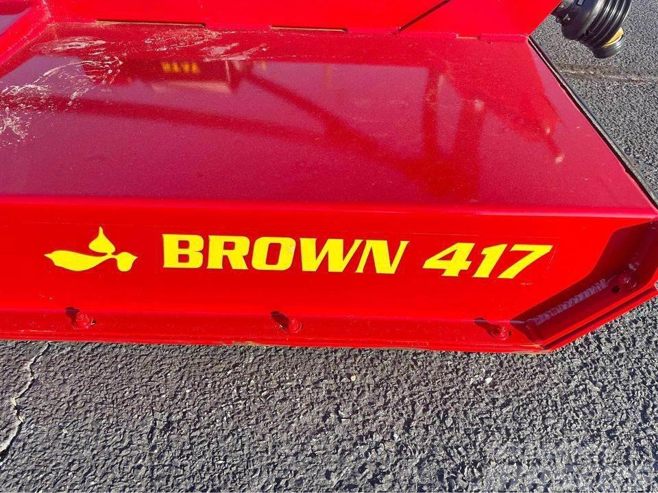 Brown 417 rotary cutter Rundballerivere, -kuttere og -utpakkere