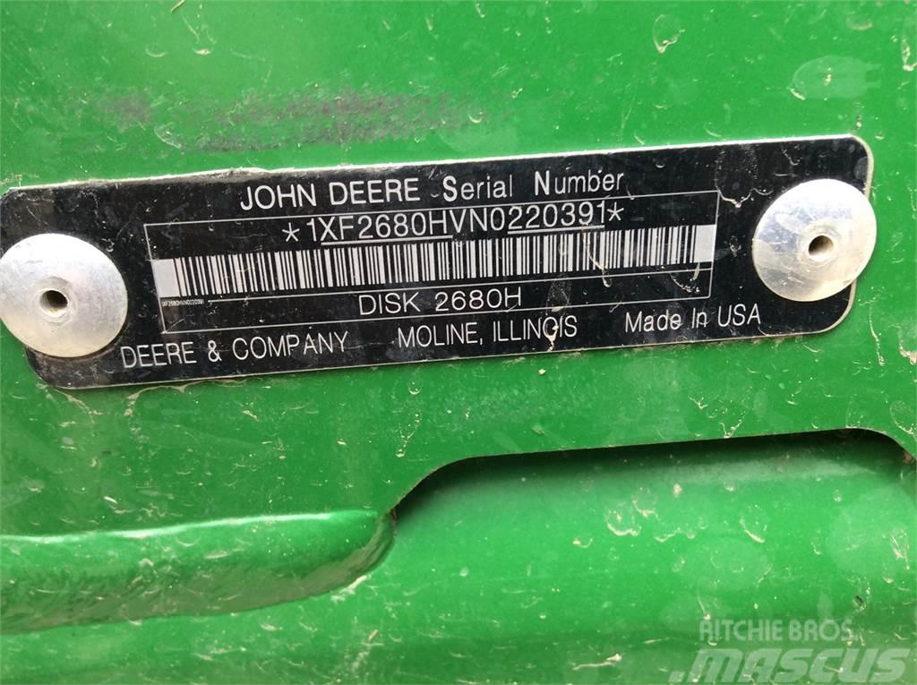 John Deere 2680h Skålharver