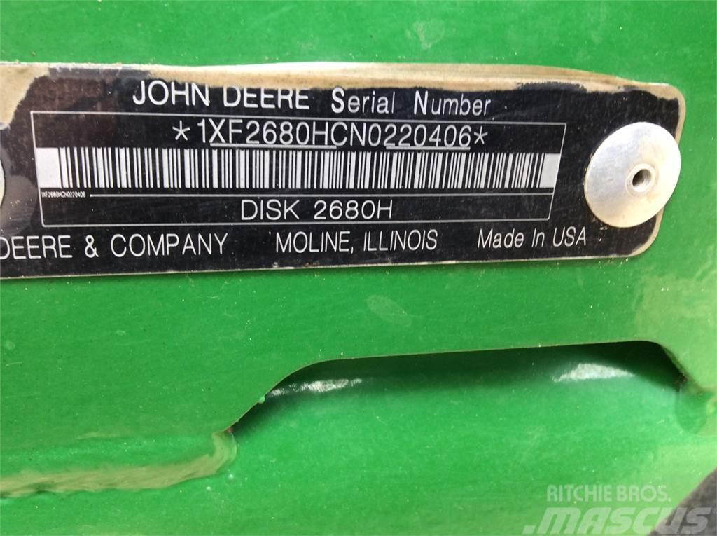 John Deere 2680H Skålharver