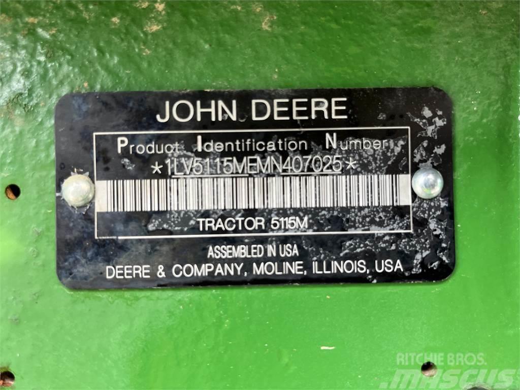 John Deere 5115M Traktorer