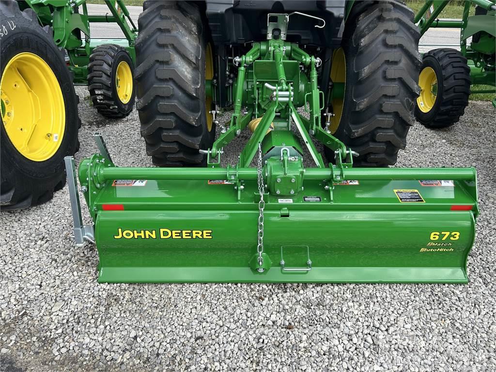 John Deere 673 Rotorharver/ jordfresere