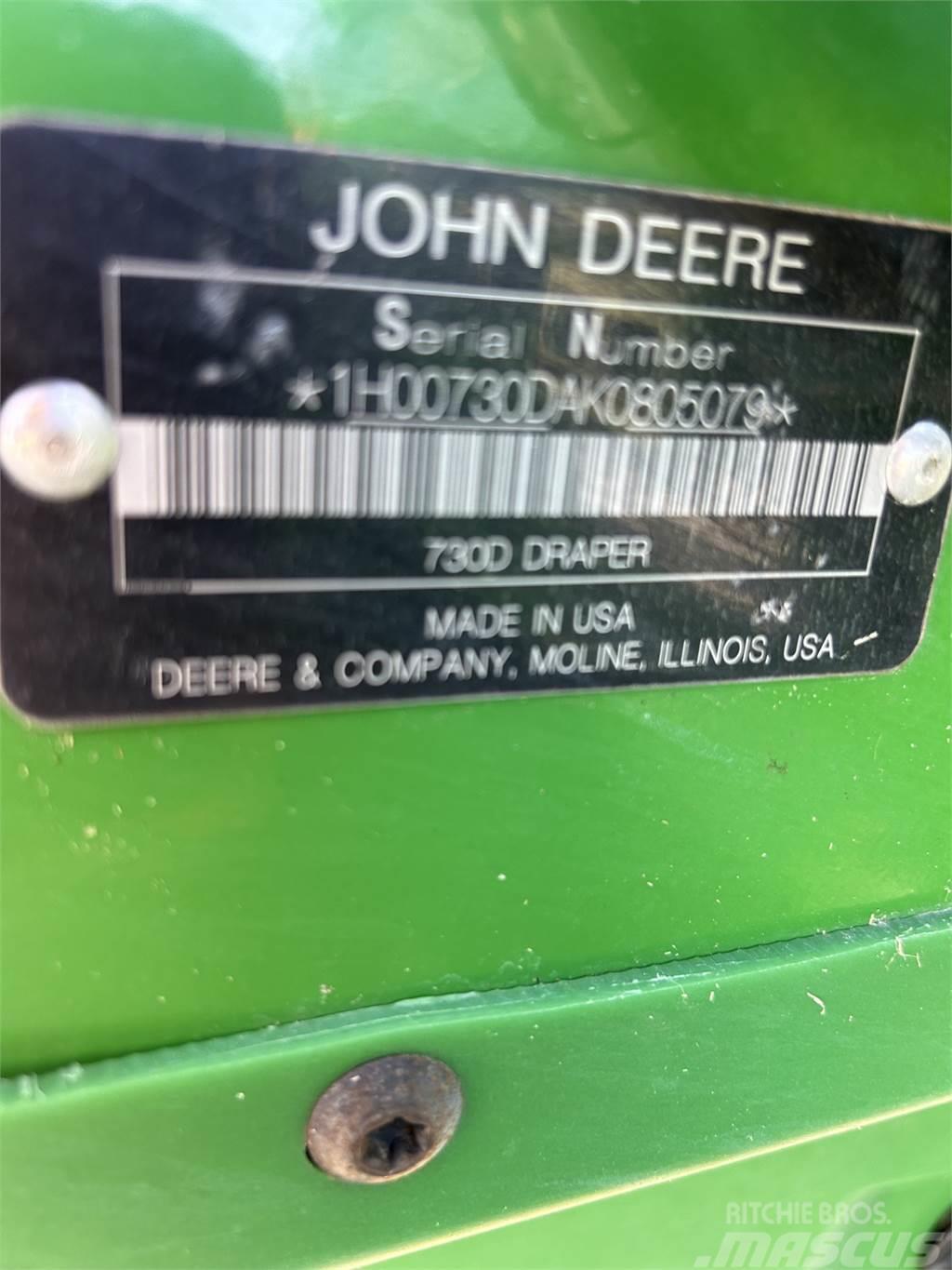 John Deere 730D Skurtresker tilbehør