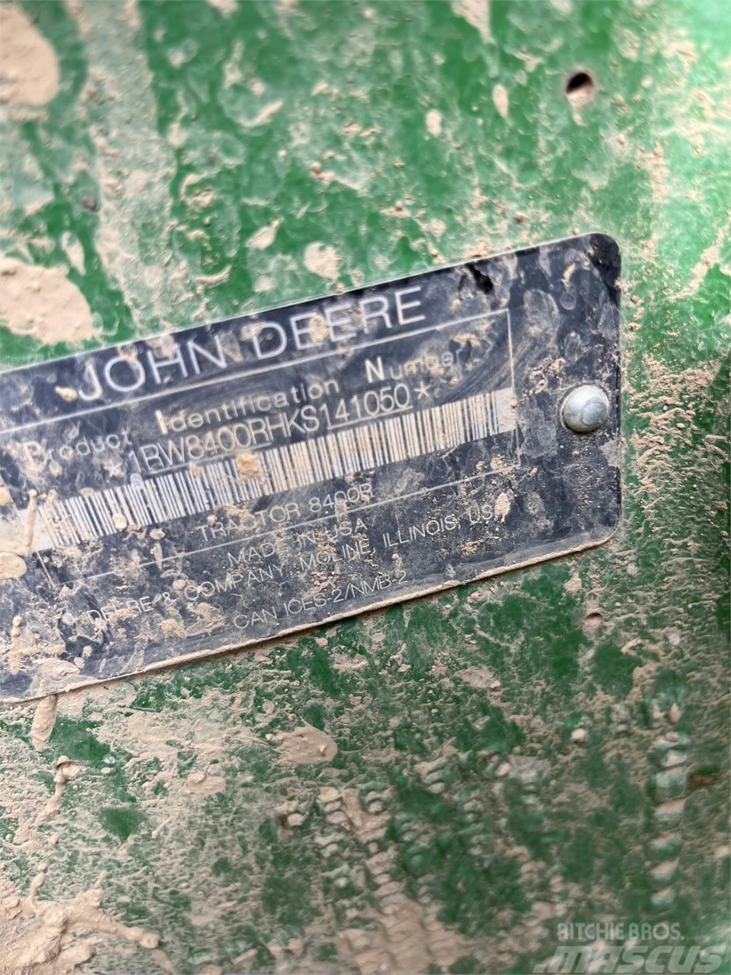 John Deere 8400R Traktorer
