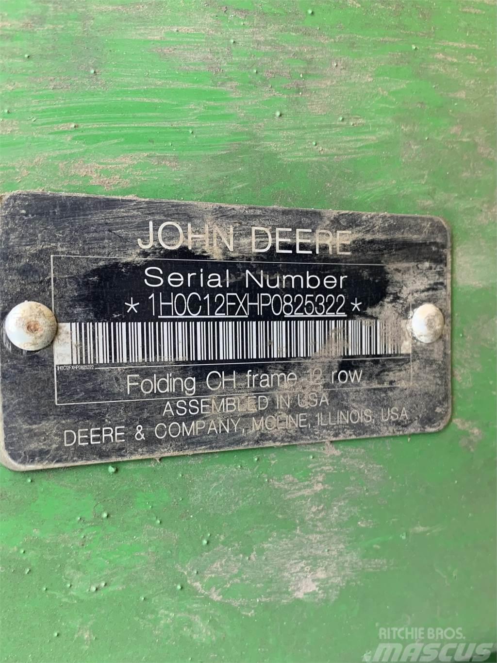 John Deere C12F StalkMaster Skurtresker tilbehør