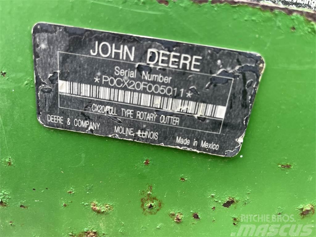 John Deere CX20 Rundballerivere, -kuttere og -utpakkere