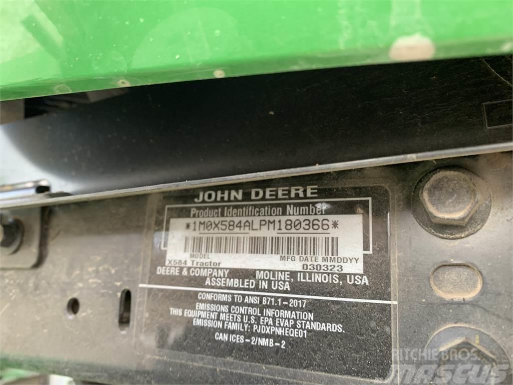 John Deere X584 Kompakttraktorer