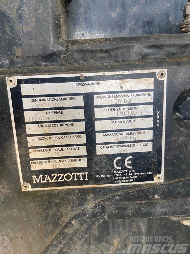  Mazzotti MAF 4080HP Slepesprøyter