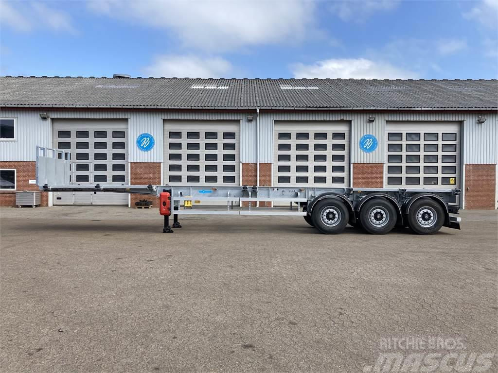 Seyit Usta 20-40 fods containerchassis Semi-trailer med Containerramme