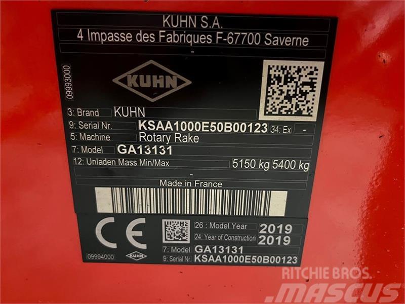 Kuhn GA 13131 Joystick + CCI  ISOBUS skærm Raker og høyvendere