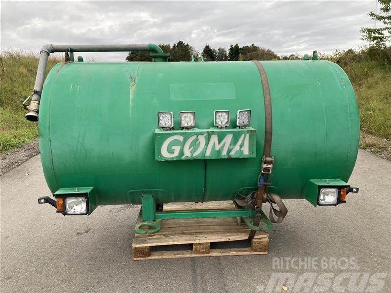 Gøma 3000L Anvendt som vandtank med sugefilter Storage Tank
