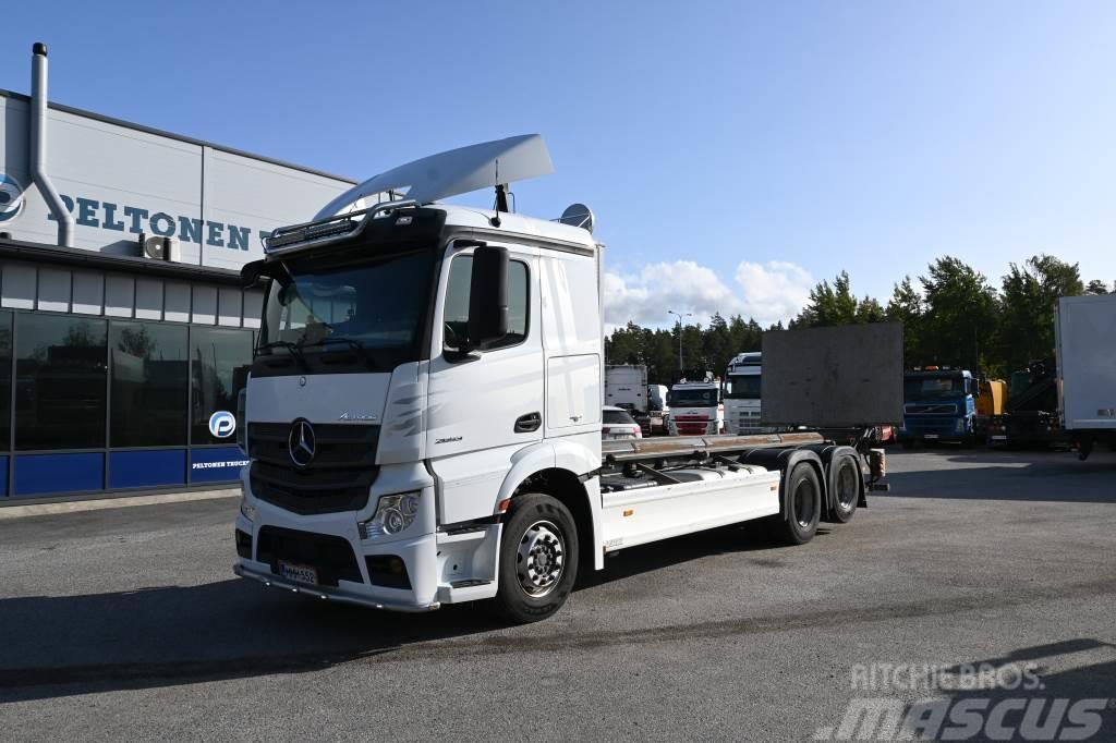 Mercedes-Benz Actros 2653 6x2 Konttiauto Containerbil
