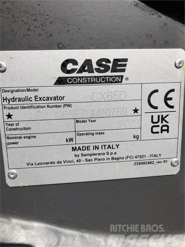 CASE CX65D Minigravere <7t