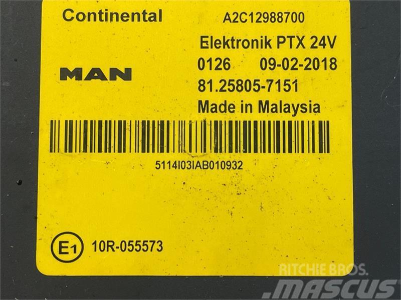 MAN MAN ECU PTX 81.25805-7151 Lys - Elektronikk