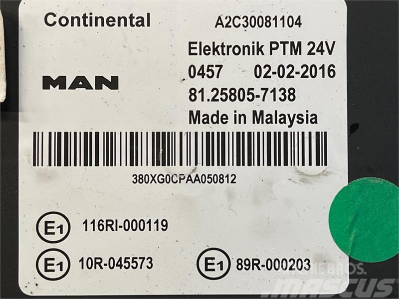 MAN MAN PTM ECU 81.25805-7138 Lys - Elektronikk