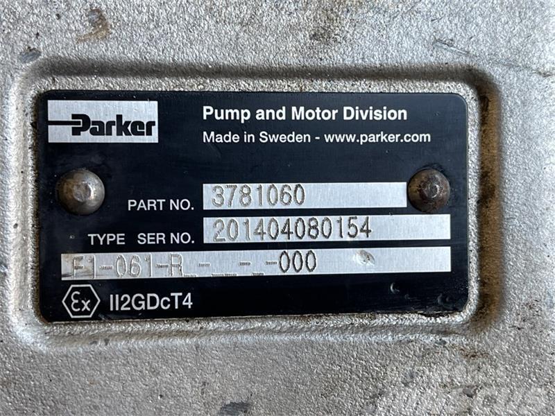 Parker PARKER HYDRAULIC PUMP 3781060 Hydraulikk