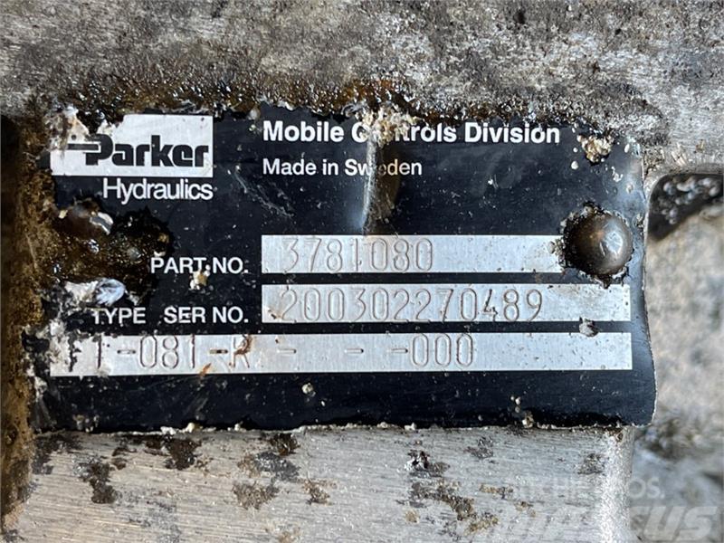 Parker PARKER HYDRAULIC PUMP 3781080 Hydraulikk