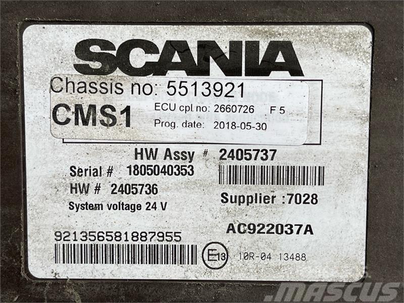 Scania  CMS ECU 2660726 Lys - Elektronikk