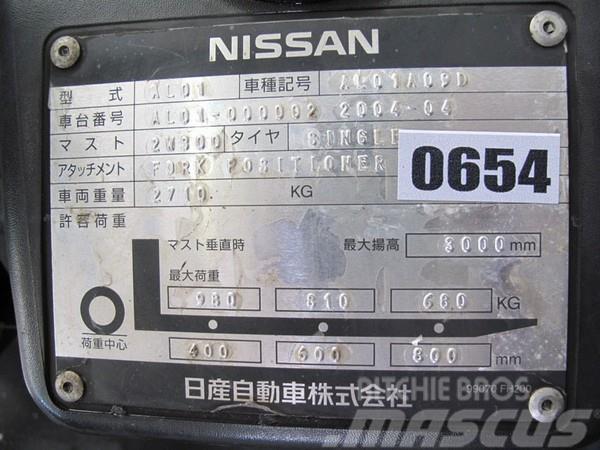 Nissan AL01A09D Propan trucker